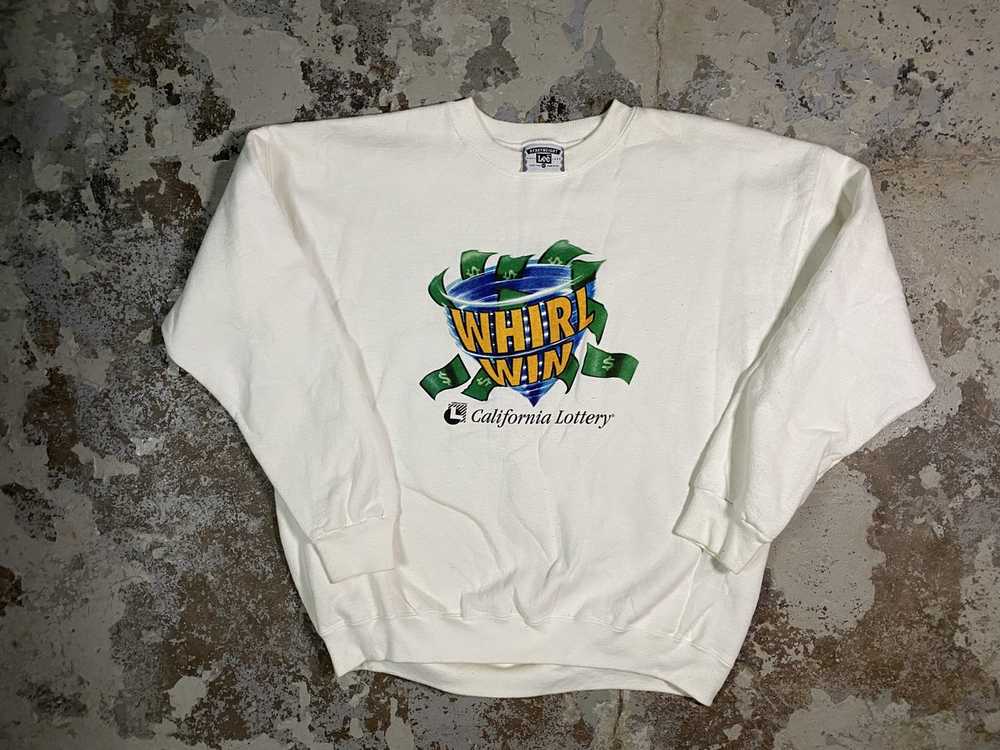 Vintage Vintage California Lottery Sweatshirt - image 1