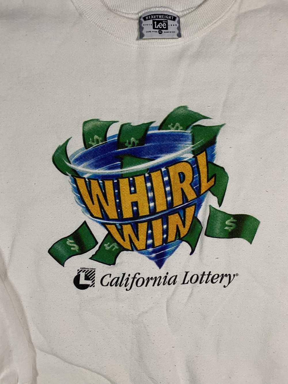 Vintage Vintage California Lottery Sweatshirt - image 2