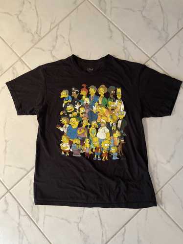 The Simpsons THE SIMPSONS CHARACTERS ON CARTOON T-