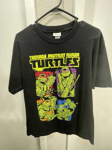  Nickelodeon Ninja Turtles Shirt With Mask and Raphael