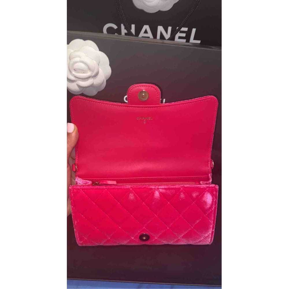 Chanel Timeless/Classique velvet clutch bag - image 10