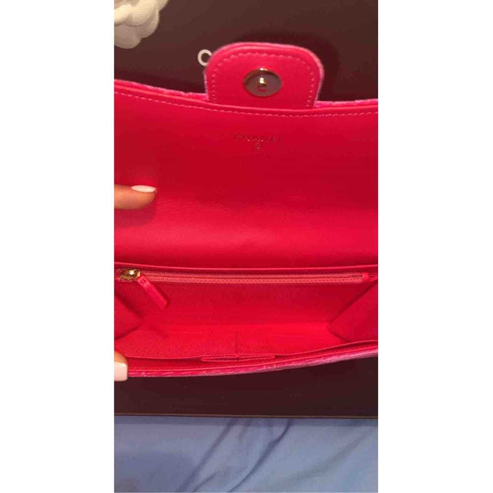 Chanel Timeless/Classique velvet clutch bag - image 7