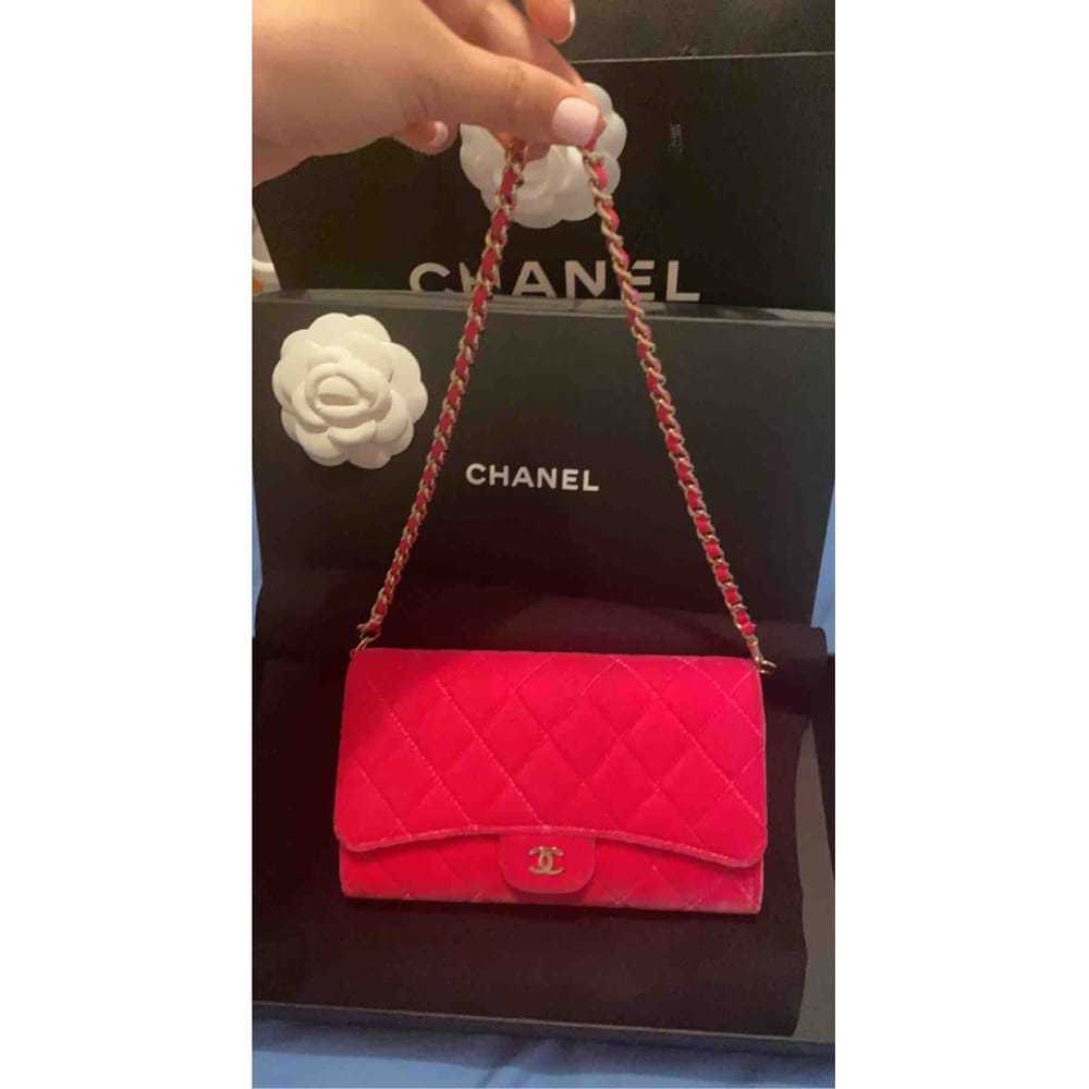 Chanel Timeless/Classique velvet clutch bag - image 8