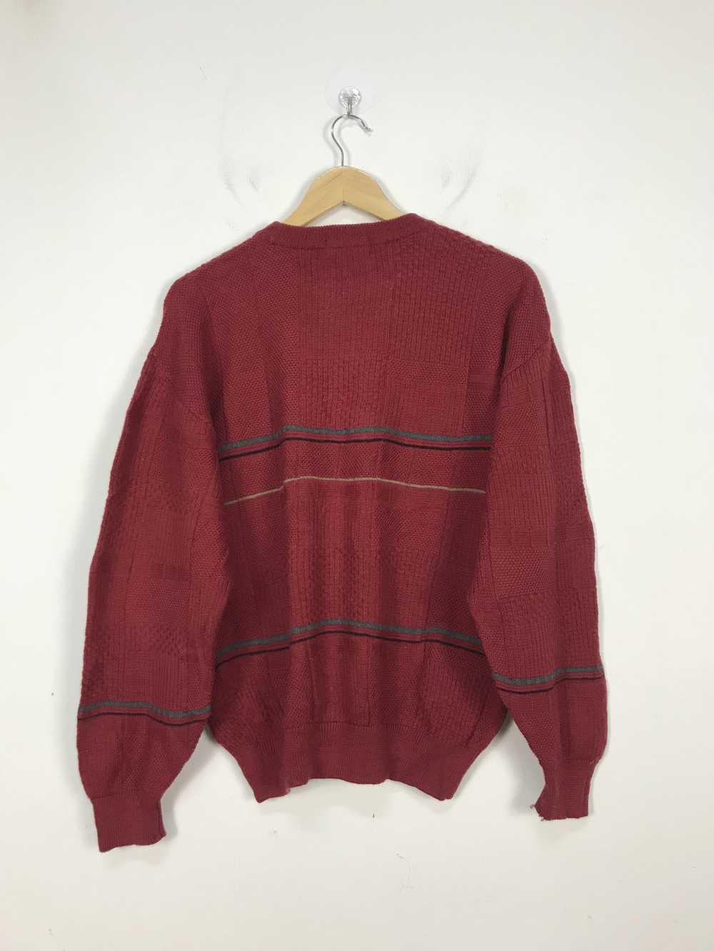 Coloured Cable Knit Sweater × Renown Clothing Ren… - image 7