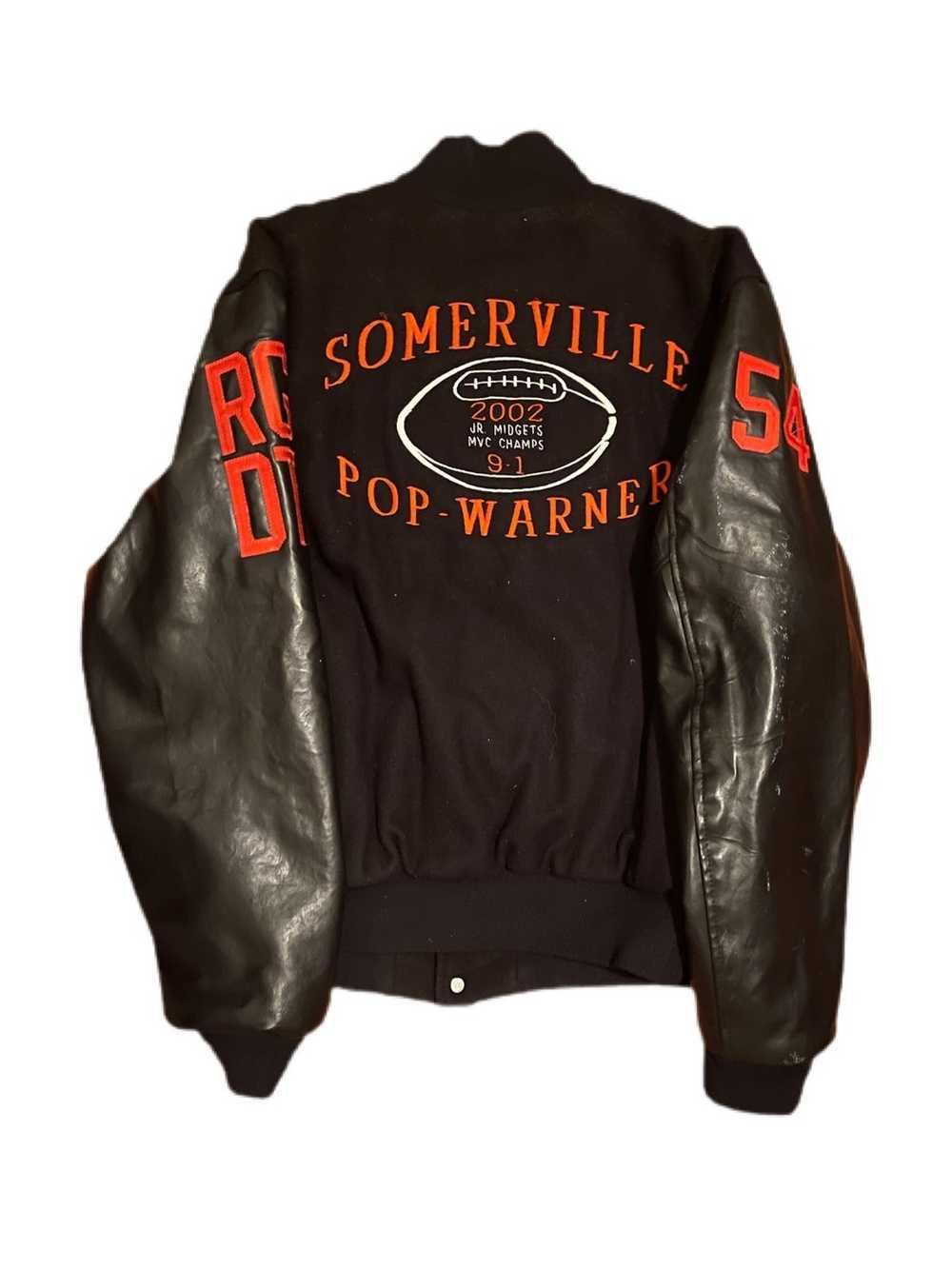 Vintage 2002 Somerville Pop-Warner varsity jacket - image 2