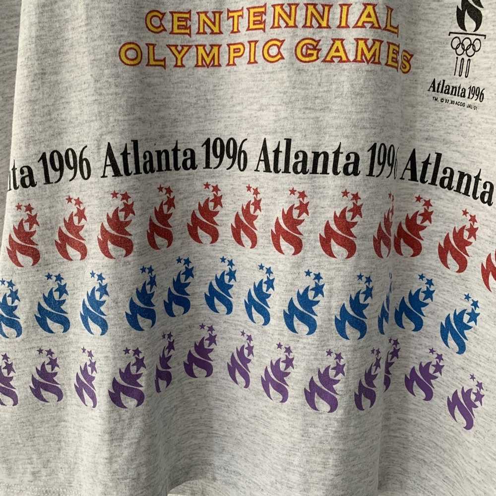 Usa Olympics × Vintage 96’s Atlanta Olympic Tee - image 5