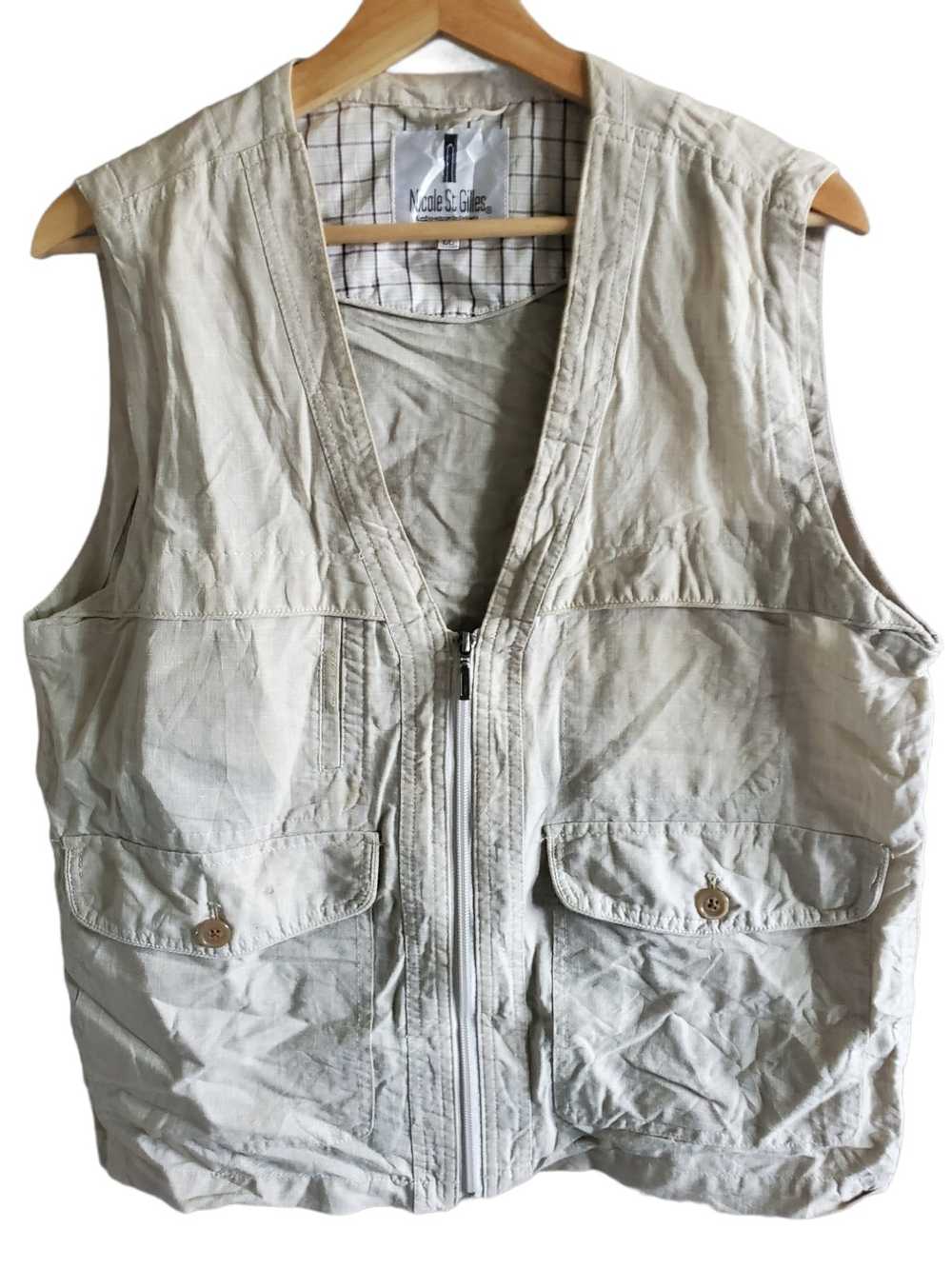 Designer × Fischer Clothing × Japanese Brand Vest… - image 1