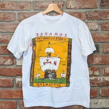 Vintage Vintage Bahamas 500th anniversary t-shirt - image 1