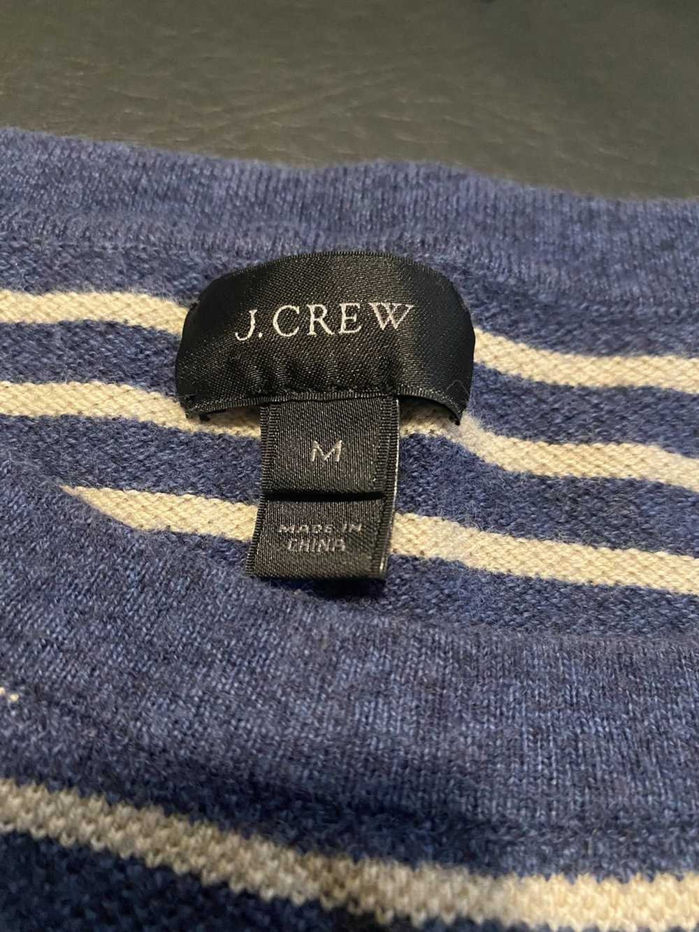J.Crew Striped long sleeve knit sweater - image 3