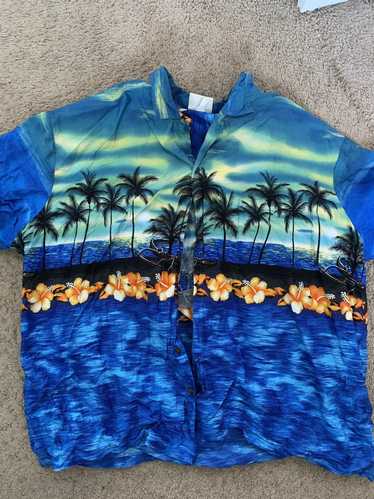 Hawaiian Shirt Hawaiian Button Up Shirt - image 1