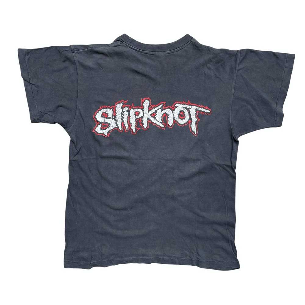 Vintage Vintage late 90s rare Slipknot T-shirt - image 2