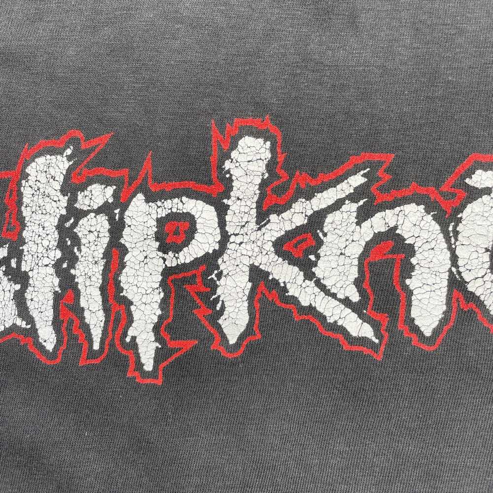 Vintage Vintage late 90s rare Slipknot T-shirt - image 9