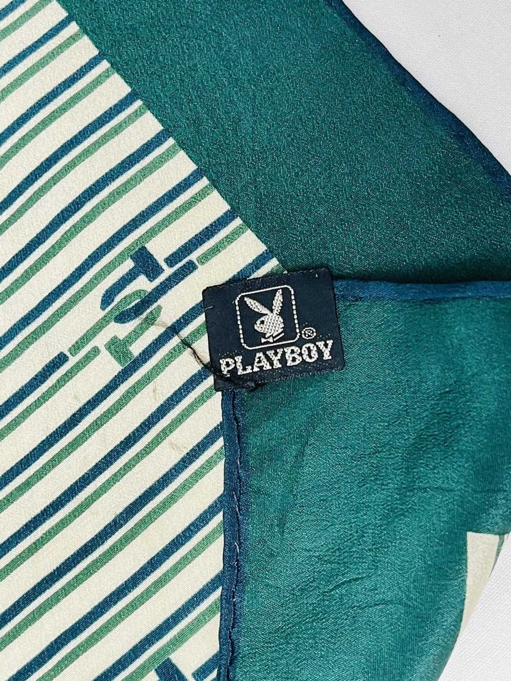 Playboy × Vintage Playboy Scarf Handkerchief Neck… - image 3