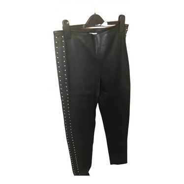 Iro Leather slim pants - image 1