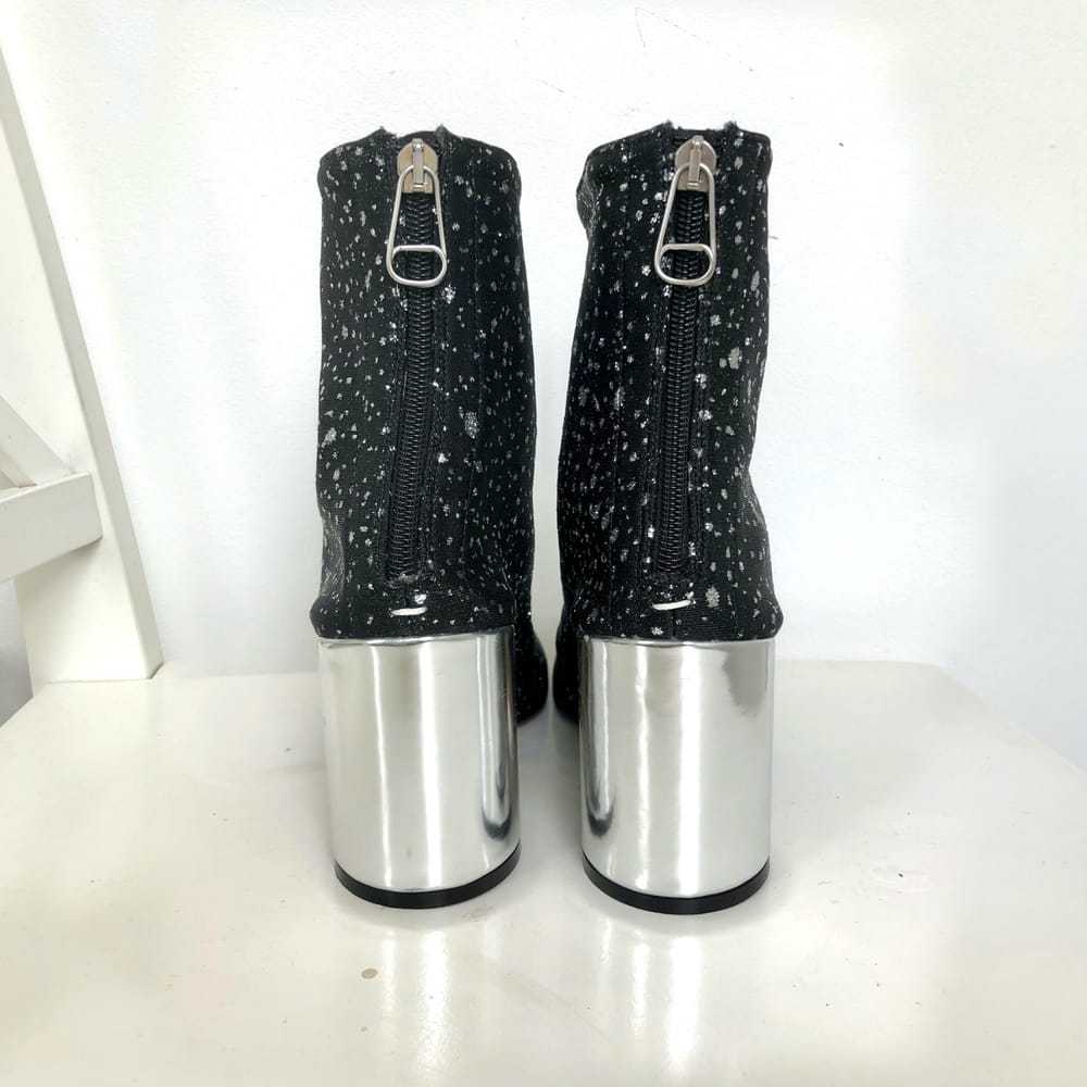 Maison Martin Margiela Glitter ankle boots - image 4