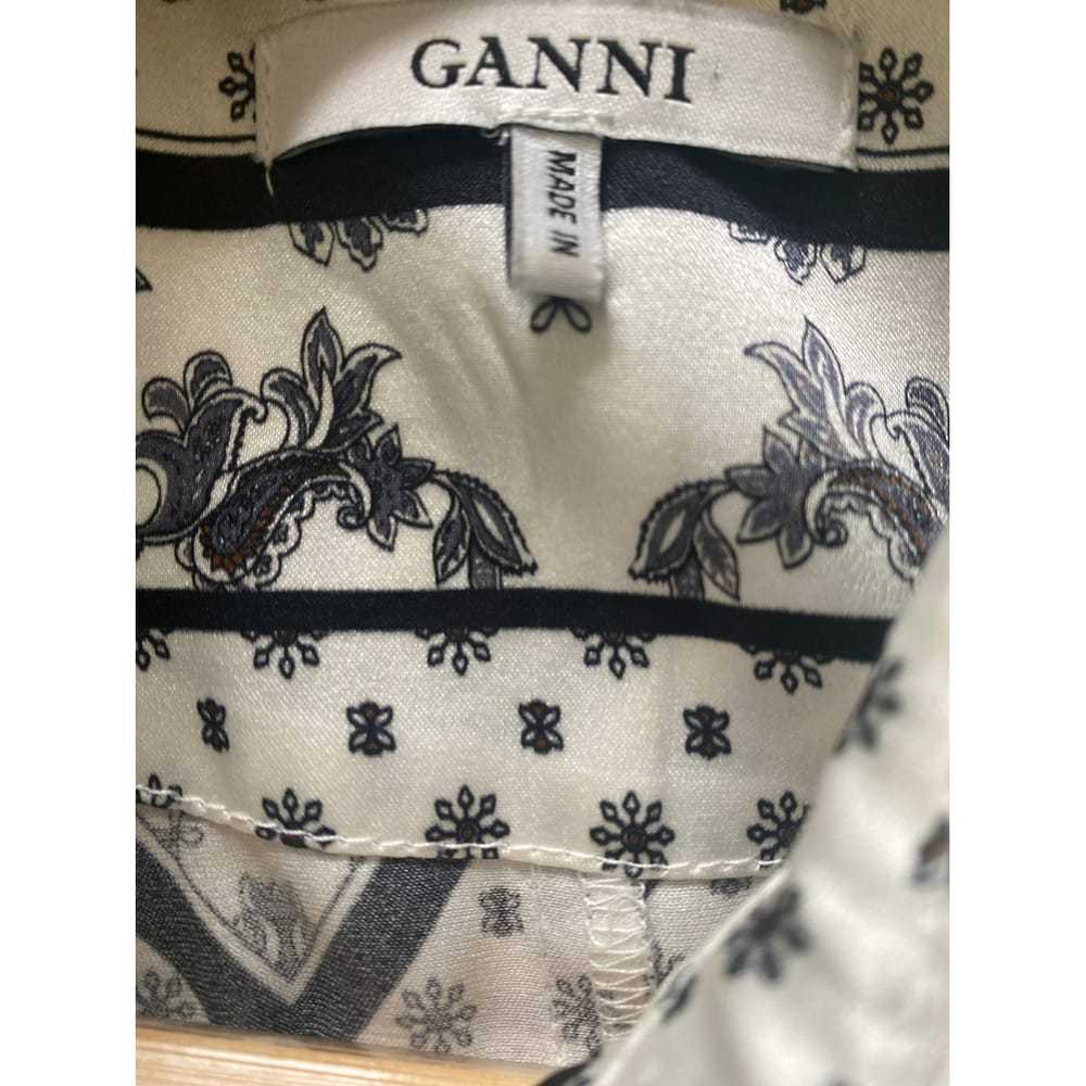 Ganni Silk mid-length dress - image 3