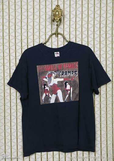 The Cramps shirt, vintage rare horror punk T-shirt, w… - Gem