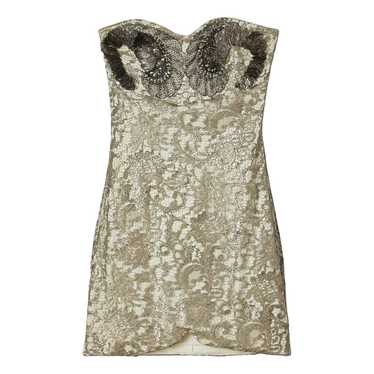 Balmain Silk mini dress - image 1