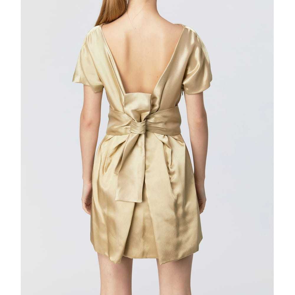 Alexander McQueen Silk mini dress - image 5
