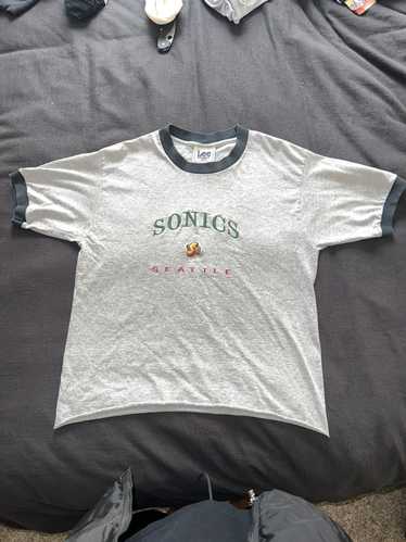 Lee × NBA Vintage Seattle Sonics t shirt
