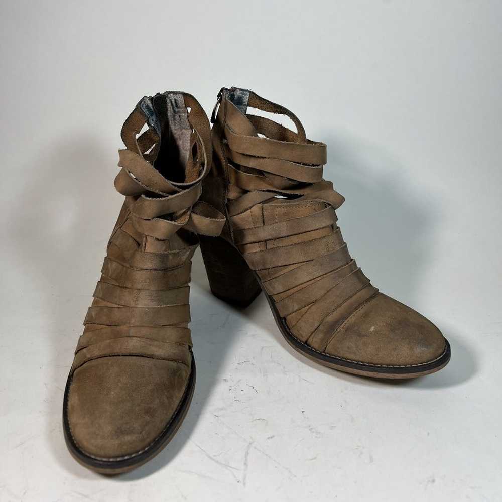 Free People Free People Women Leather Ankle Boots - image 1