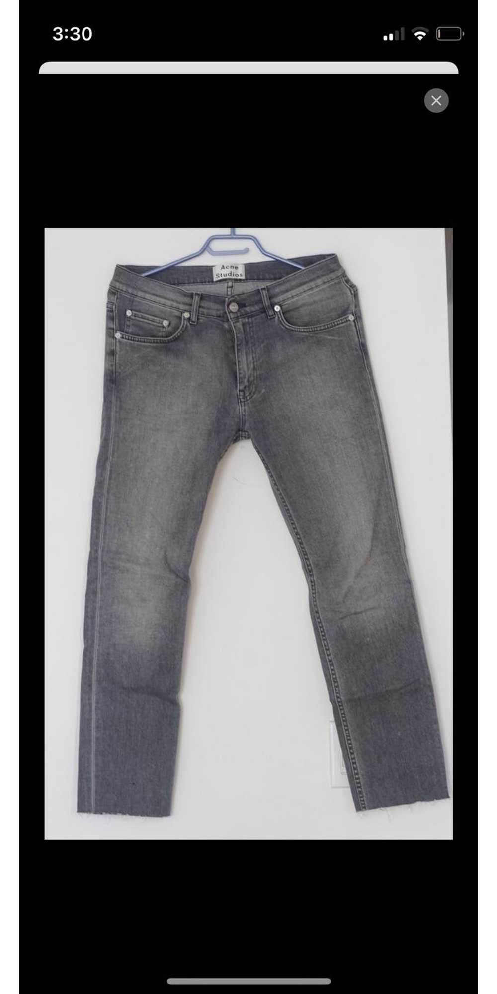 Acne Studios Ace Legend Grey Jeans - image 1