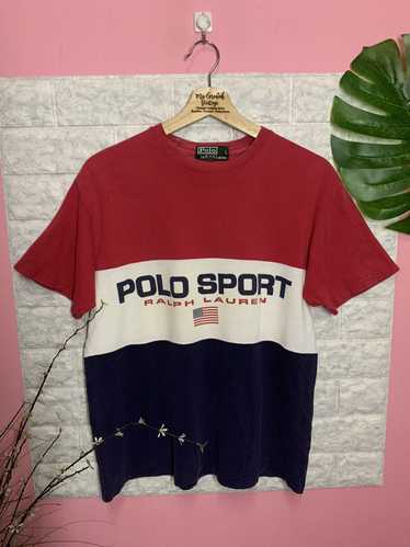 Polo Ralph Lauren × Vintage Rare Shirt Polo Sport… - image 1