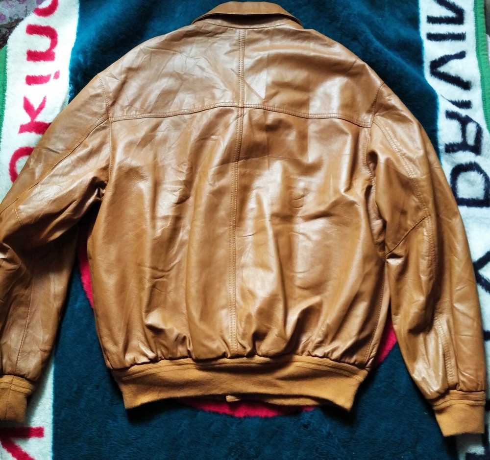 Italian Designers × Other Vintage leather jacket … - image 2
