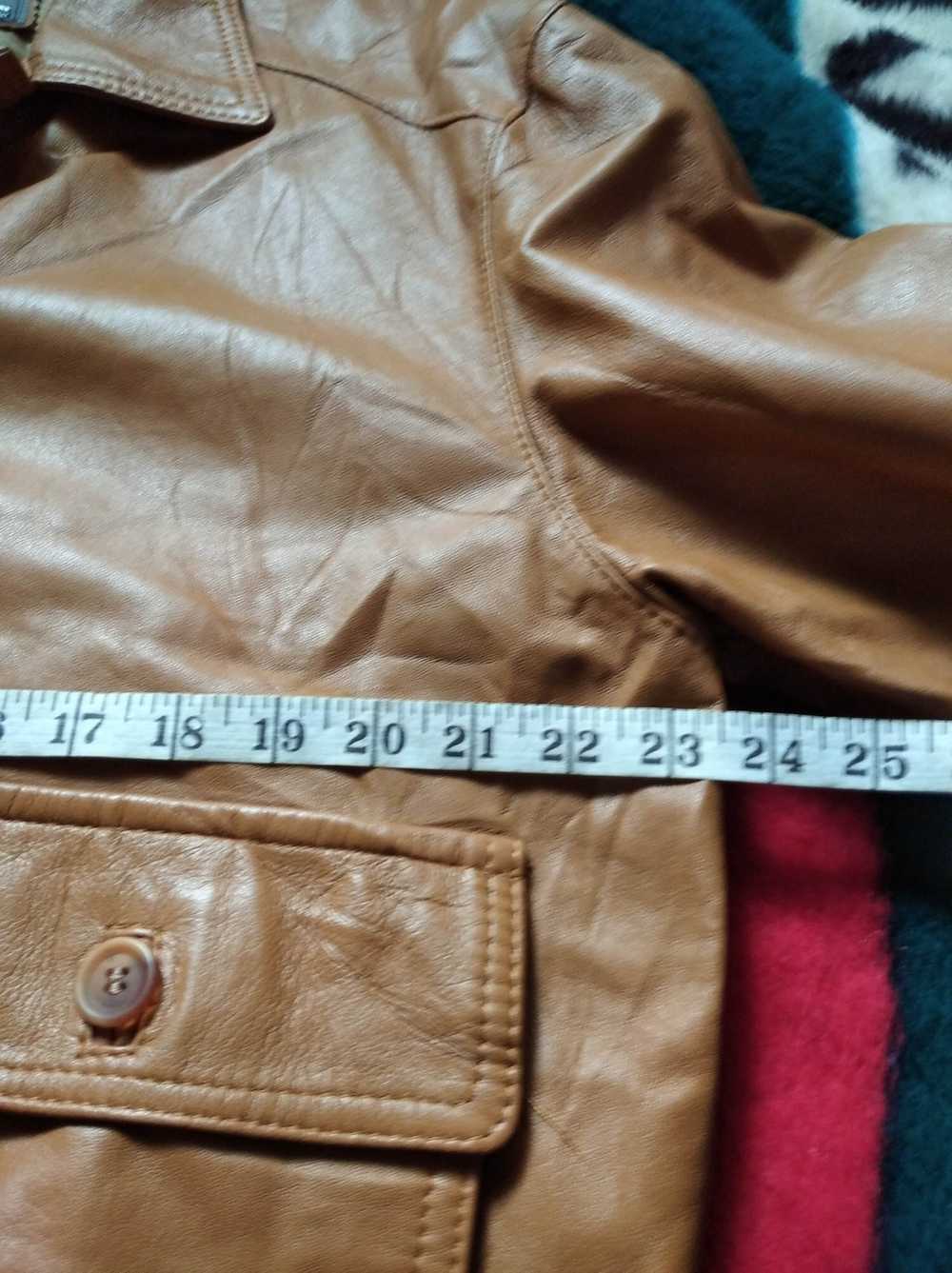 Italian Designers × Other Vintage leather jacket … - image 8