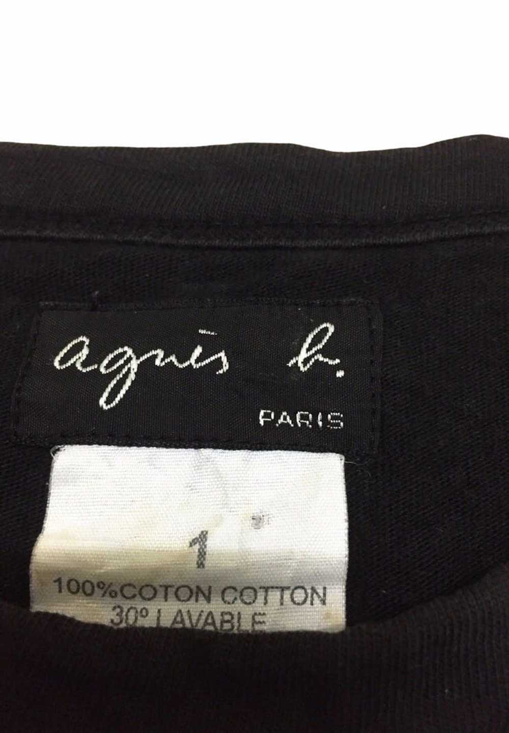 Agnes B. × Japanese Brand Agnes B Paris Girl Tee - image 5