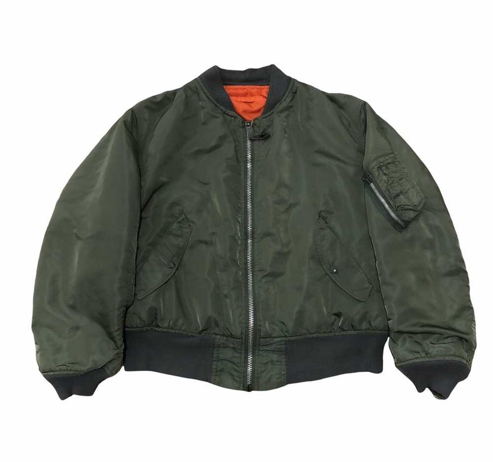 Avirex × Military × Us Air Force Army Green MA-1 … - image 1