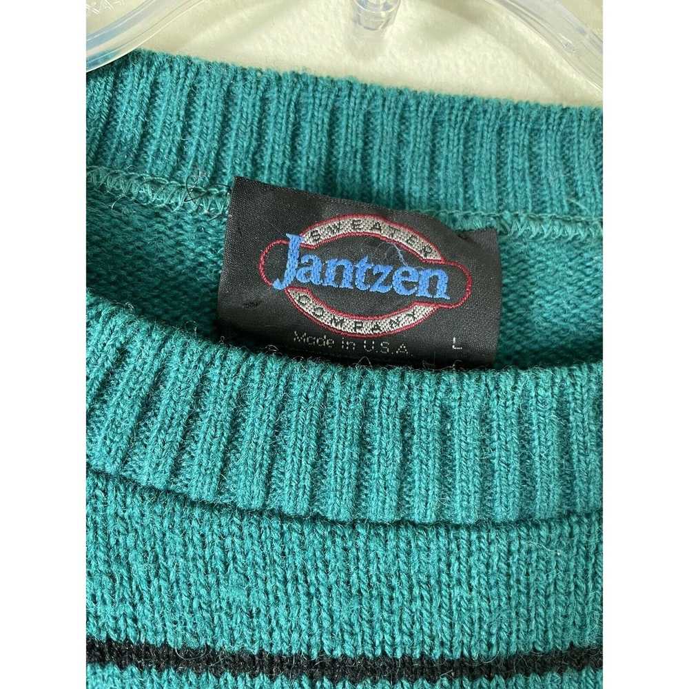 Jantzen Jantzen Crew Neck Sweater Mens Large Knit… - image 2