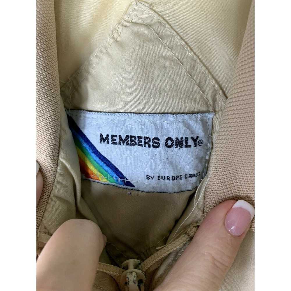 Members Only Members Only Rainbow Tag 80s 90s Men… - image 4