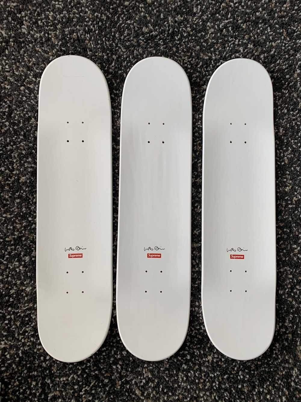 Supreme Urs Fischer Skateboards Set of 3 - image 5