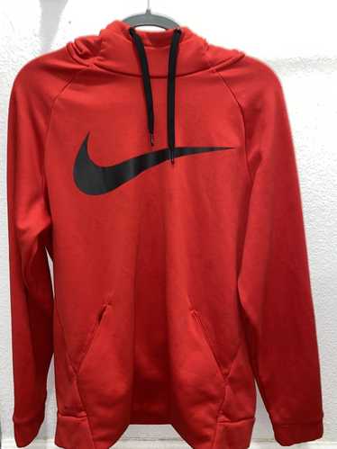 Nike Red Nike dri fit hoodie