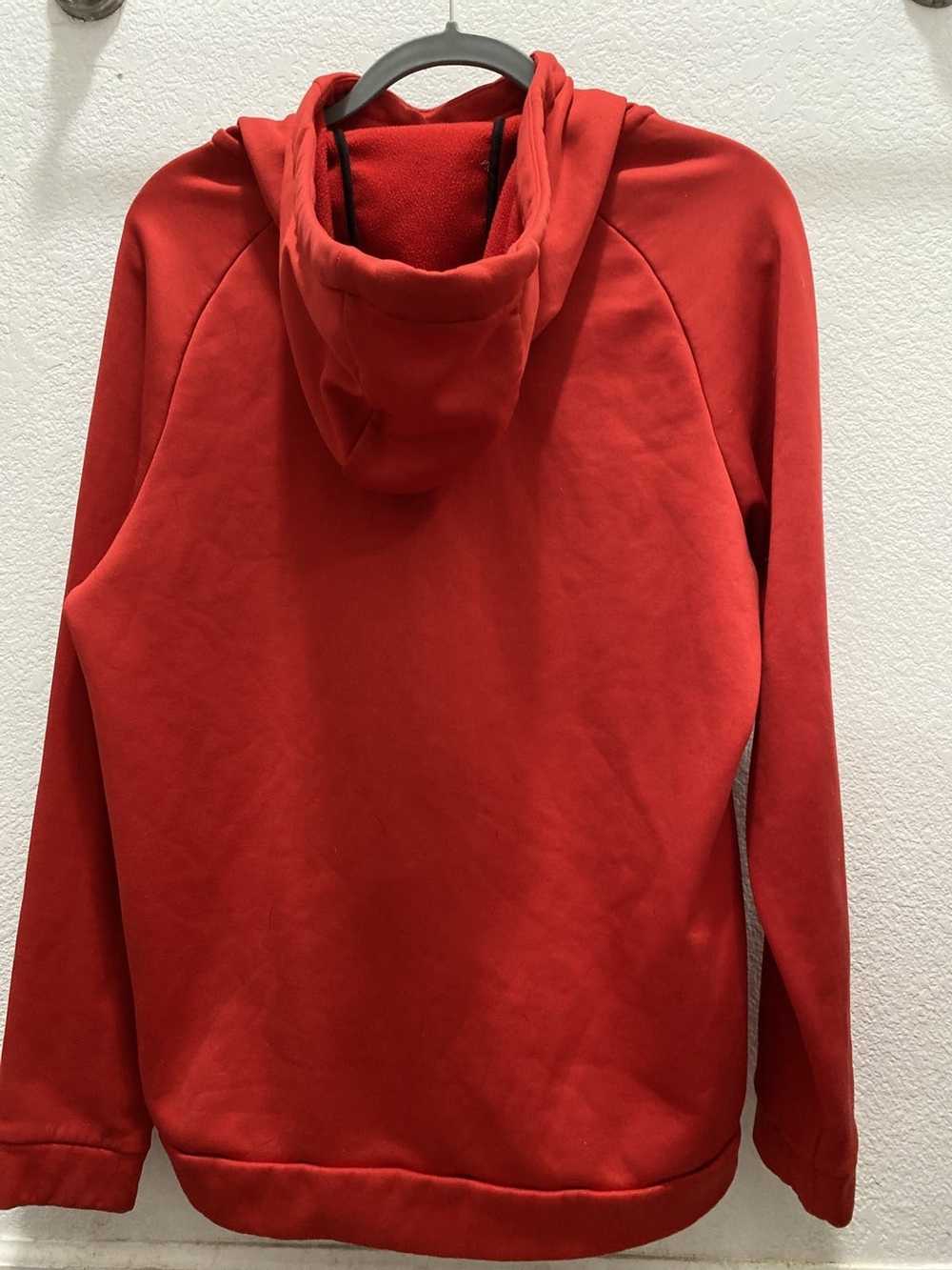 Nike Red Nike dri fit hoodie - image 2