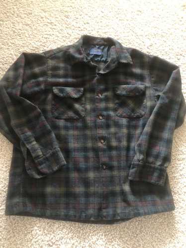 Made In Usa × Pendleton × Vintage Vtg 1960 Brown F