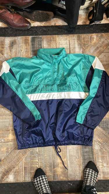 Adidas × Streetwear × Vintage Half-zip jacket