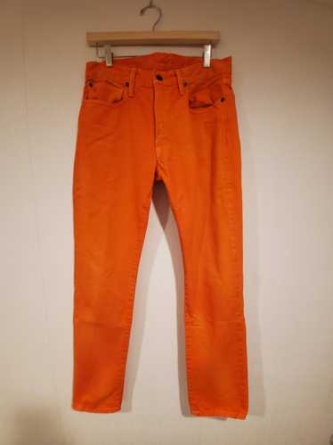 Polo Ralph Lauren Orange colored denim jeans