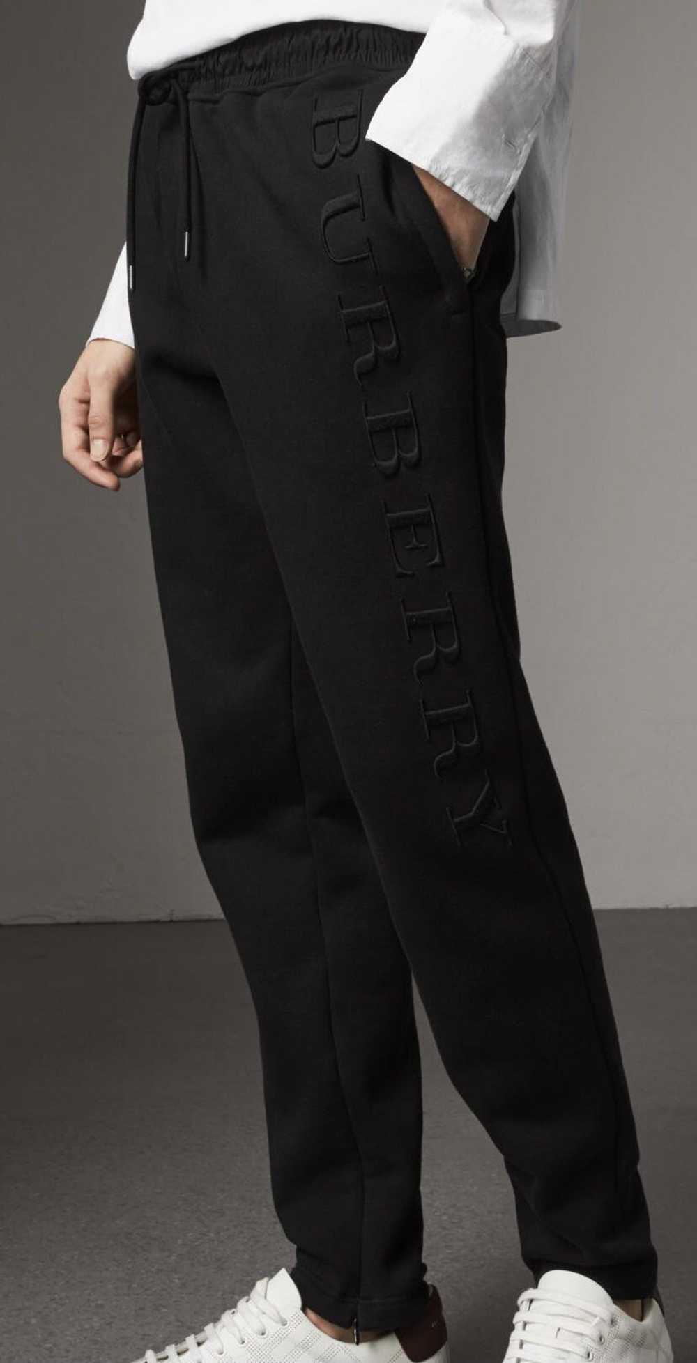Burberry × Streetwear Burberry Black Embroidered … - image 1