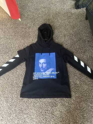 Off white business casual on sale hoodie