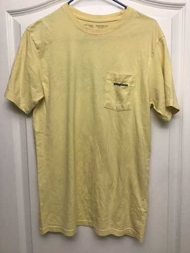 Patagonia Long Sleeve Fishing Shirt Men's Size XL Yellow