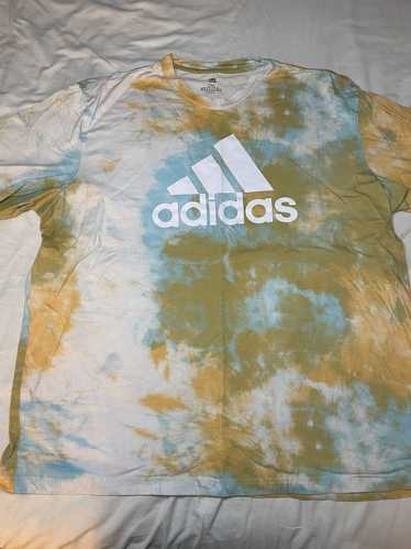 Adidas × Vintage Tie Dye Short sleeve T shirt