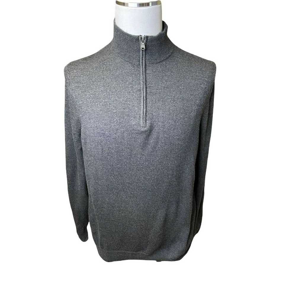 Nordstrom Nordstrom Quarter Zip Sweater 100% Extr… - image 1