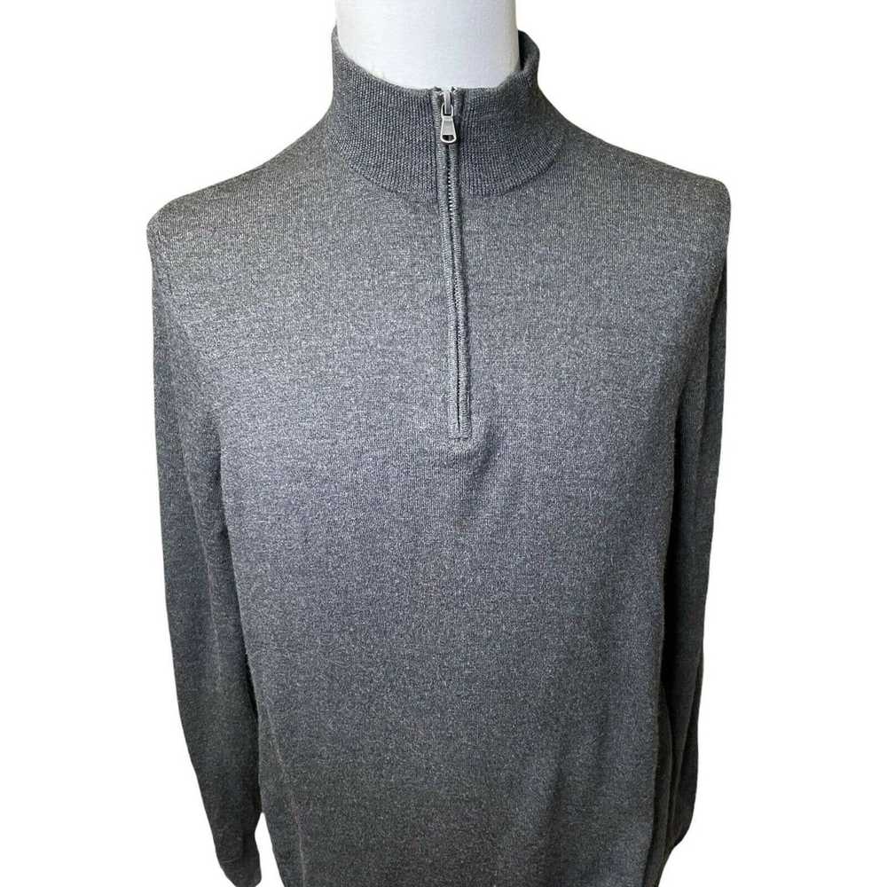 Nordstrom Nordstrom Quarter Zip Sweater 100% Extr… - image 2