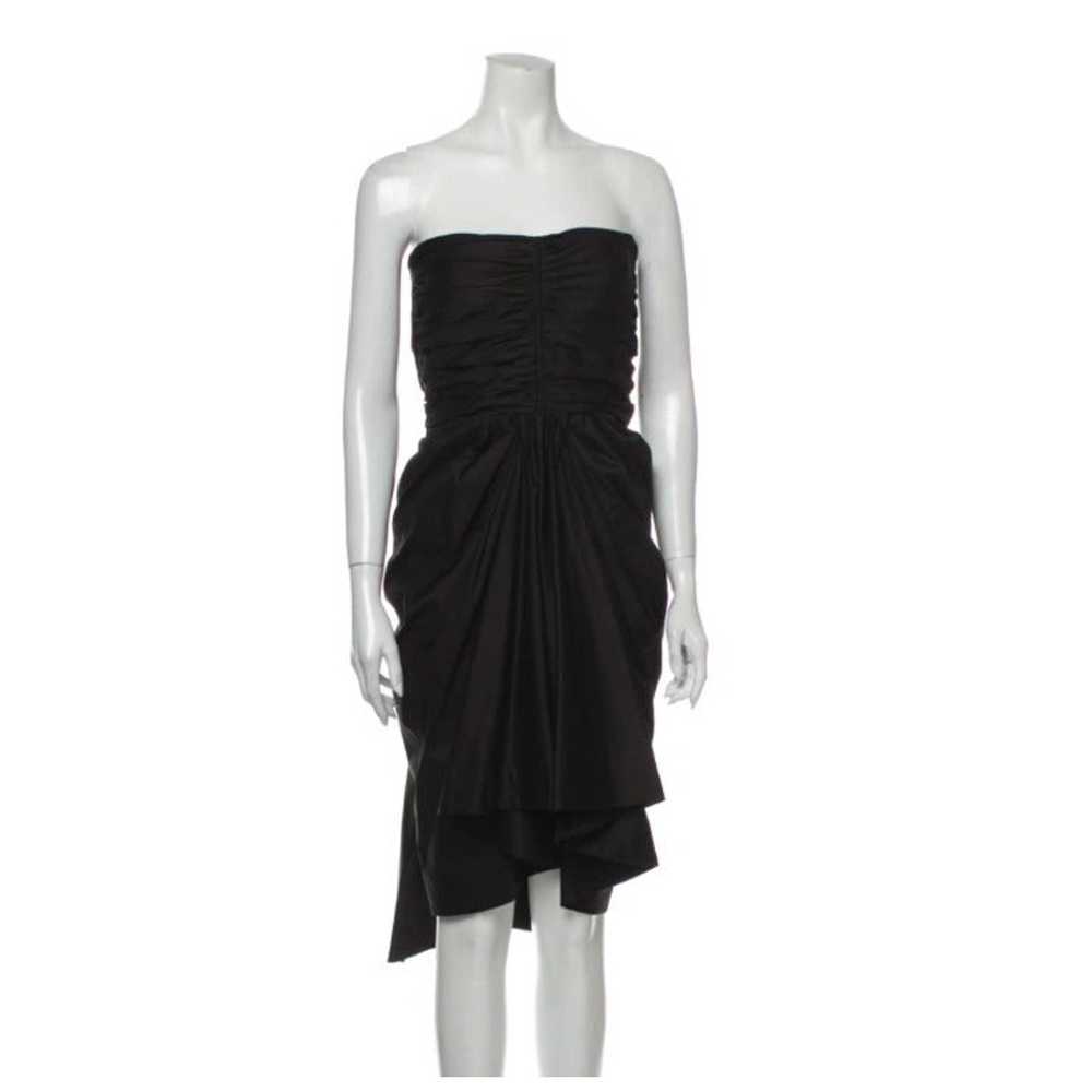 Other Thakoon Black Strapless Knee-Length Dress - image 1