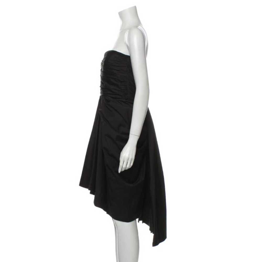 Other Thakoon Black Strapless Knee-Length Dress - image 3