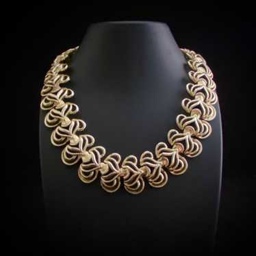 Late 50s/ Early 60s Coro Gold Necklace - image 1