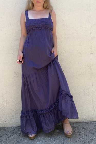 Tree Brand Purple Maxi Dress