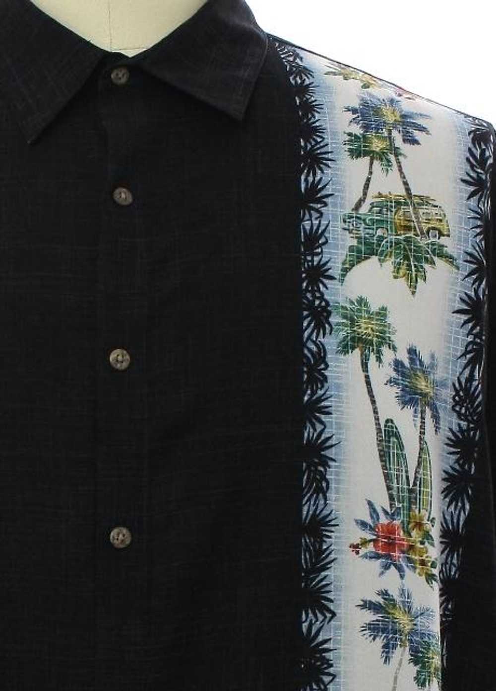1990's Batik Bay Mens Hawaiian Style Club Shirt - image 2